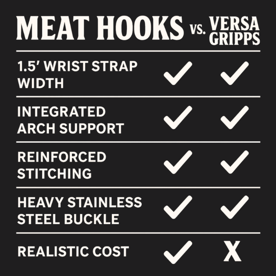 Meat Hooks - Heavy-duty lifting straps