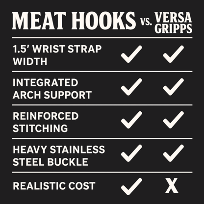 Meat Hooks - Heavy-duty lifting straps