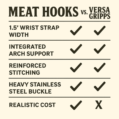 Meat Hooks - Heavy-duty lifting straps
